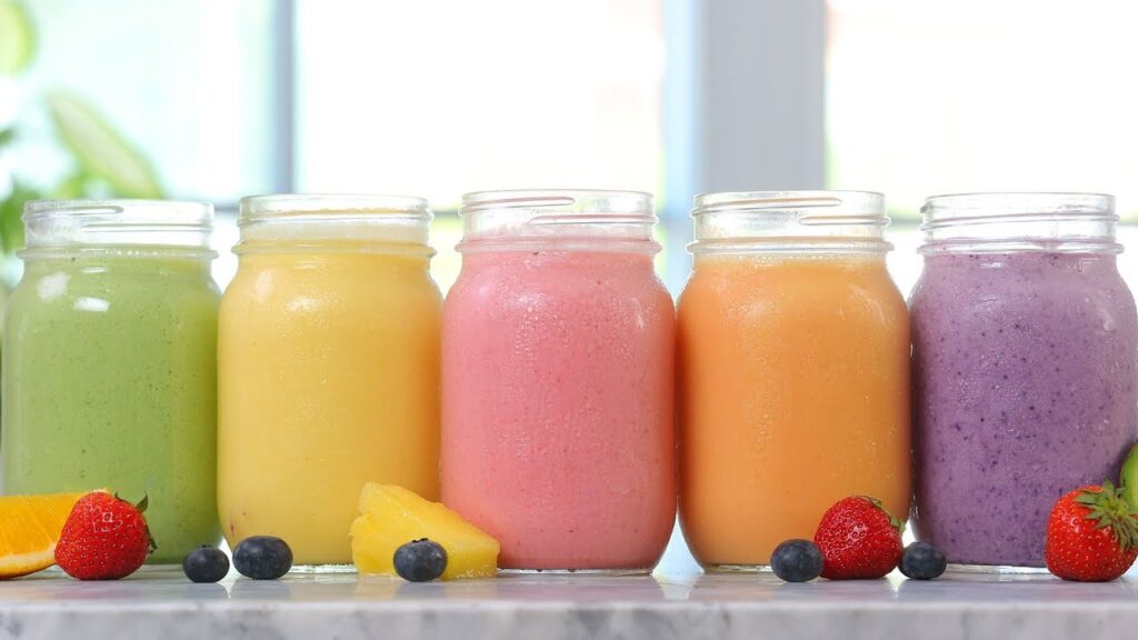 Frozen Fruit Smoothies